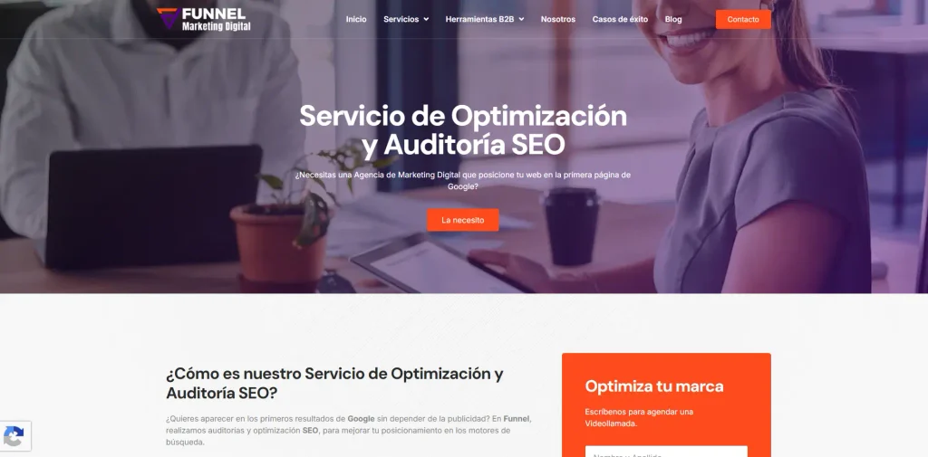 FUNNEL agencia SEO en Lima con servicios de posicionamiento